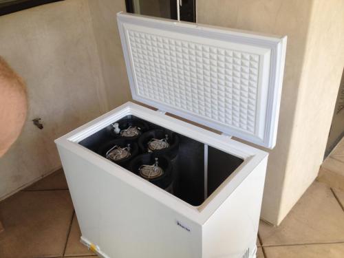 First step, pick a chest freezer