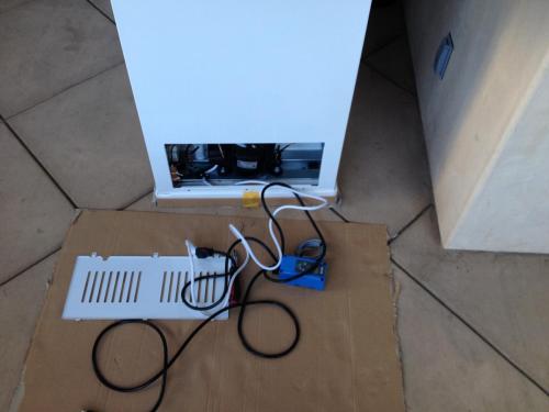Mess with electrics, install temperature controls