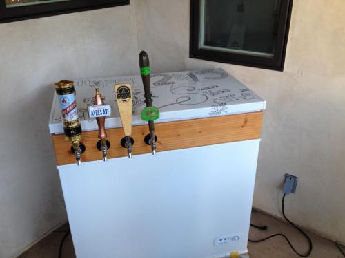 Some rotating tap handles