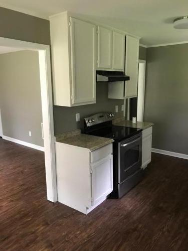 Finished in White cabinets